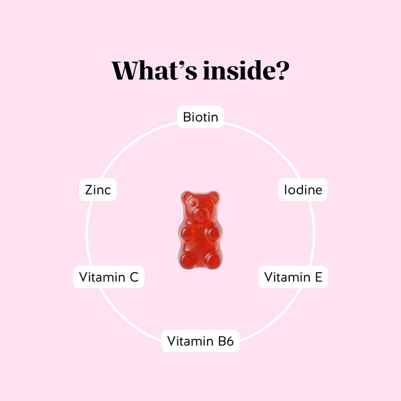 GOATED Co. – Hair Vitamin Biotin Gummies