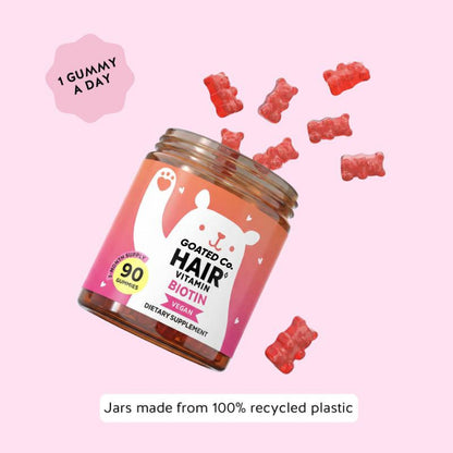 GOATED Co. – Hair Vitamin Biotin Gummies